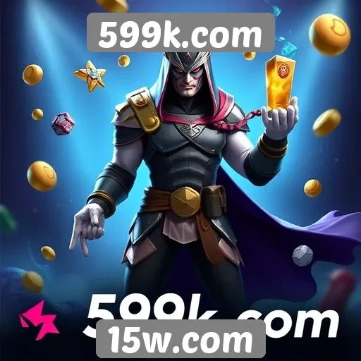 diversidade de jogos disponíveis em 599k.com