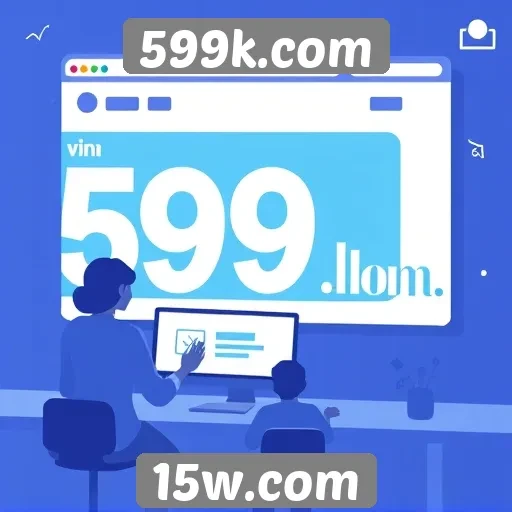 Experiência do usuário no site 599k.com
