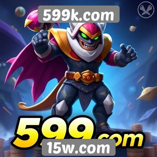 Variedade de jogos disponíveis no 599k.com